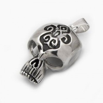 Přívěsek lebka z Chirurgické Oceli (KPR037)