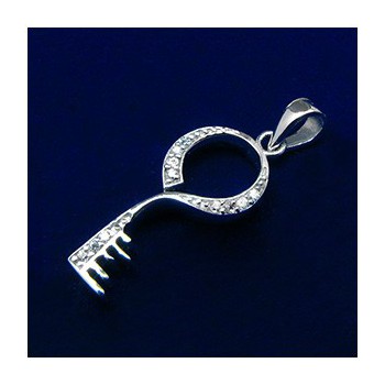 Stříbrný přívěsek Klíč (KPRS001)