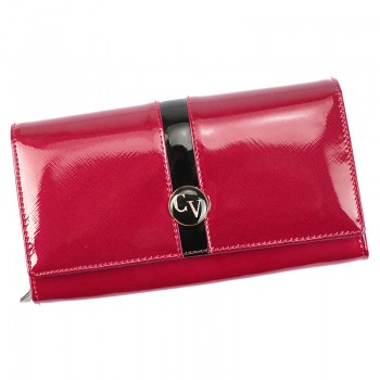 Dámská červená kožená peněženka (GDPN258)