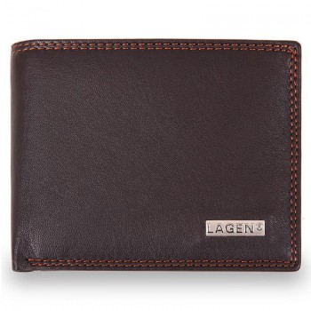 Pánská hnědá kožená peněženka (GPPN293)
