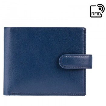 Modrá pánská kožená peněženka - Visconti (GPPN319)