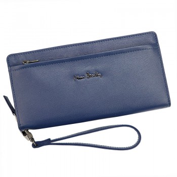 Značková modrá dámská peněženka s kapsou na mobil (GDPN309)