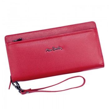 Značková červená dámská peněženka s kapsou na mobil (GDPN311)