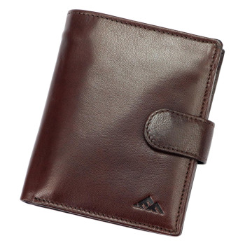 Kvalitní kožená hnědá pánská peněženka (GPPN377)