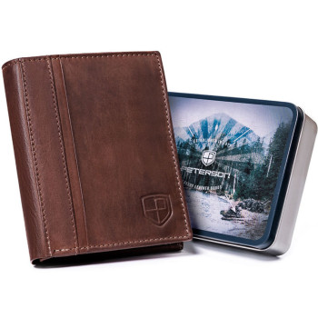 Značková pánská kožená peněženka (GPPN381)