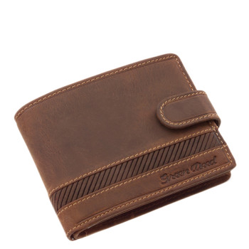 Pánská kožená peněženka s přezkou (GPPN413)