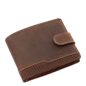 Pánská kožená peněženka s přezkou (GPPN416)