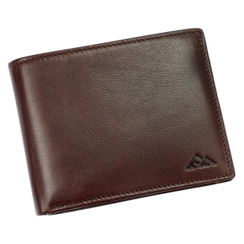 Kvalitní kožená hnědá pánská peněženka (GPPN422)