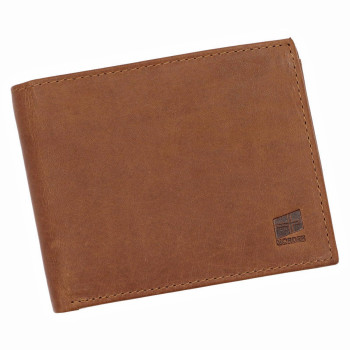 Kvalitní kožená pánská peněženka na šířku (GPPN426)