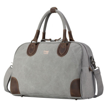 Cestovní taška Troop London - (GT527) světle šedá 23L