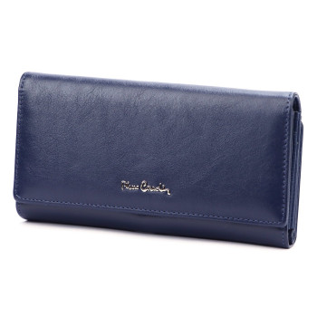 Luxusní dámská peněženka Pierre Cardin modrá (GDPN385)