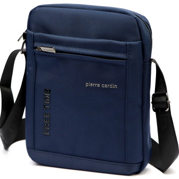 Značková pánská taška přes rameno Pierre Cardin modrá (TP117213)