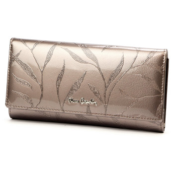 Značková kožená dámská peněženka Pierre Cardin béžová (GDPN412)