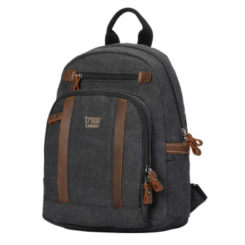 Značkový malý městský batoh černý (GTB826)