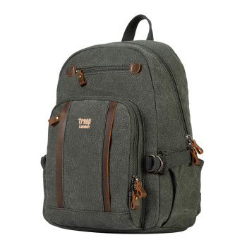 Značkový středně velký městský batoh zelený (GTB827)