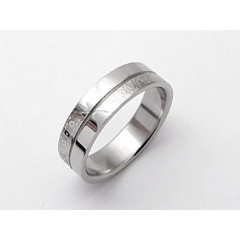 Dámský prsten z chirurgické oceli (KPZ4)