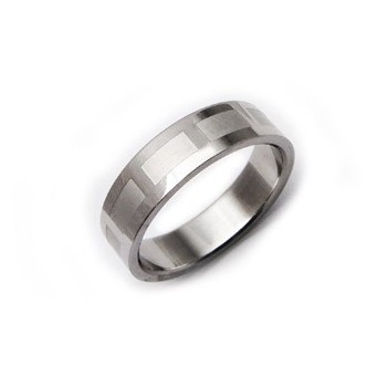 Prsten z chirurgické oceli (KP14)