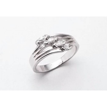 Stříbrný prsten KPS009
