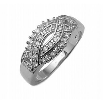 Stříbrný prsten KPS023