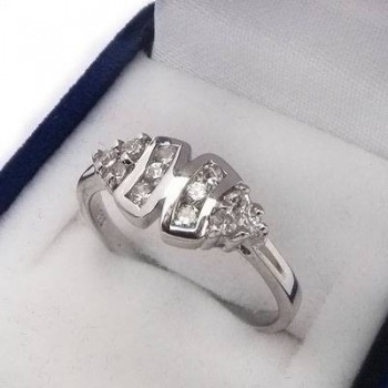Stříbrný prsten KPS075