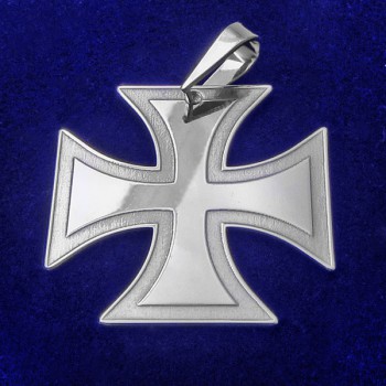 Stříbrný přívěsek maltézský kříž (KPRS071)