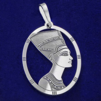 Stříbrný přívěsek Nefertiti (KPRS045)