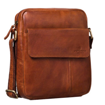 Pánská crossbody taška z pravé přírodní kůže GT248